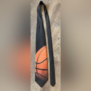 Mens basketball tie… black and orange